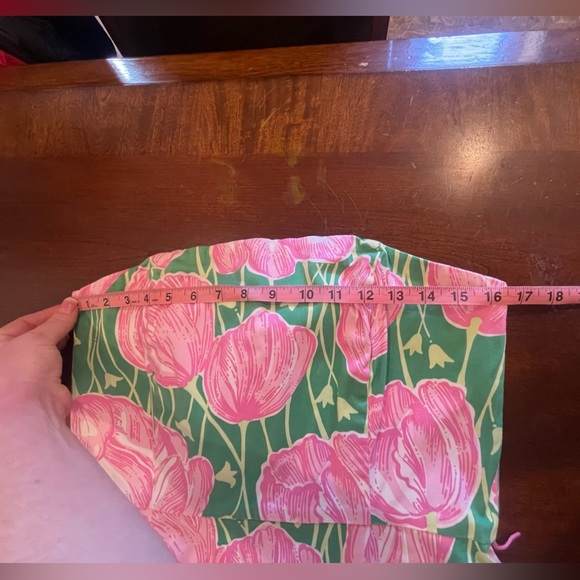Lilly Pulitzer First Call Tulip Print Strapless Dress - Picture 9 of 9